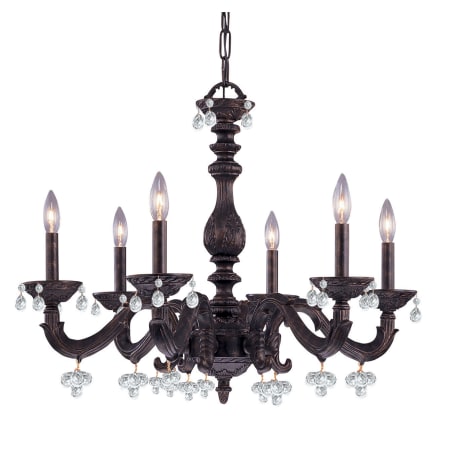 A large image of the Crystorama Lighting Group 5226-CLEAR Venetian Bronze