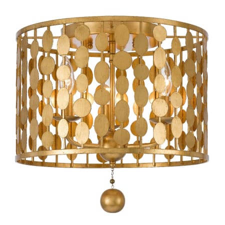 A large image of the Crystorama Lighting Group 544 Antique Gold