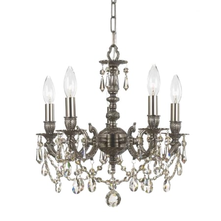 A large image of the Crystorama Lighting Group 5505-SS-MWP Pewter