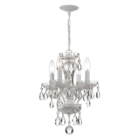 A large image of the Crystorama Lighting Group 5534-CL-MWP Wet White