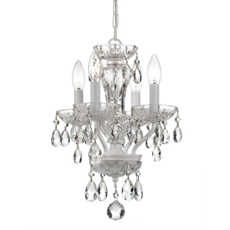 A large image of the Crystorama Lighting Group 5534-CL-MWP Wet White