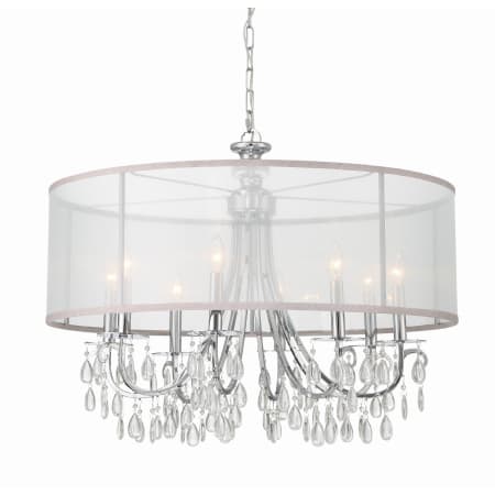 A large image of the Crystorama Lighting Group 5628 Polished Chrome