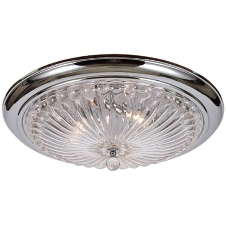 A large image of the Crystorama Lighting Group 63-CH Polished Chrome