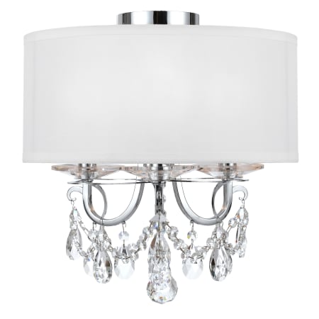 A large image of the Crystorama Lighting Group 6623-CL-MWP_CEILING Polished Chrome