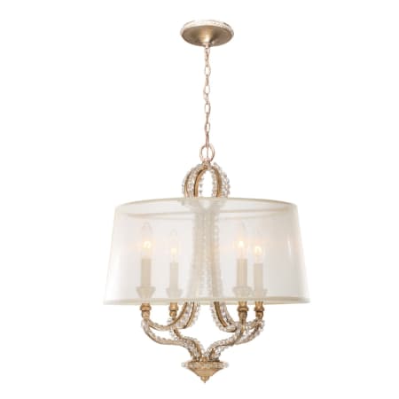 A large image of the Crystorama Lighting Group 6764 Distressed Twilight