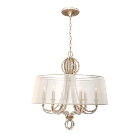 A large image of the Crystorama Lighting Group 6767 Distressed Twilight