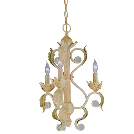 A large image of the Crystorama Lighting Group 6803 Champagne