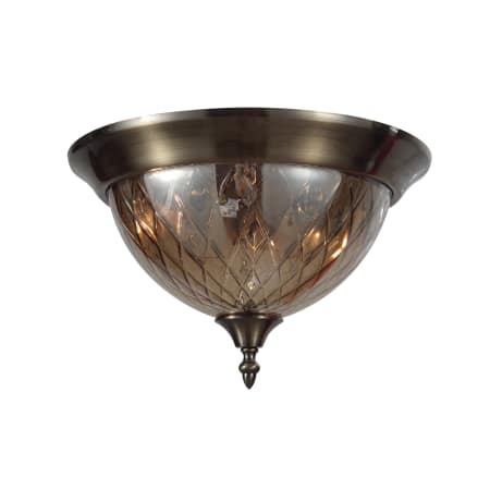 A large image of the Crystorama Lighting Group 69-CG Antique Brass