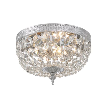 A large image of the Crystorama Lighting Group 708-CL-MWP Polished Chrome