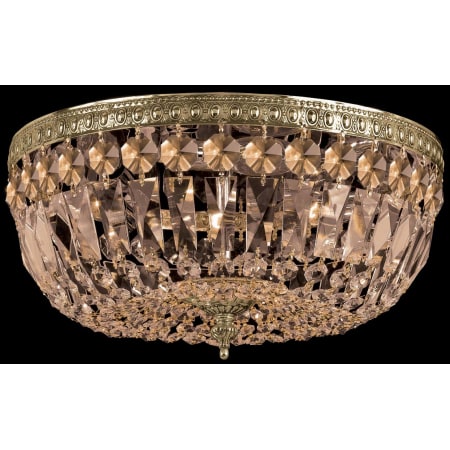 A large image of the Crystorama Lighting Group 712-GT-MWP Aged Brass