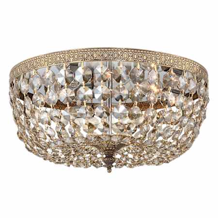 A large image of the Crystorama Lighting Group 714-GT-MWP Olde Brass