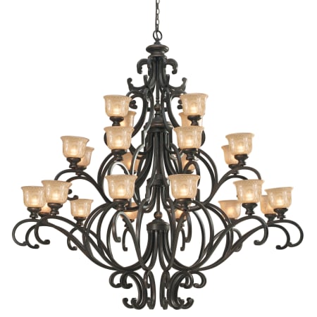 A large image of the Crystorama Lighting Group 7418 Bronze Umber