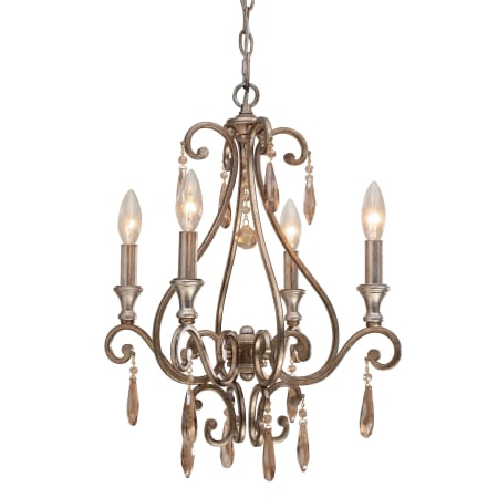 A large image of the Crystorama Lighting Group 7524 Distressed Twilight