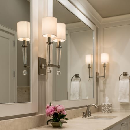 A large image of the Crystorama Lighting Group 8102 Bathroom View
