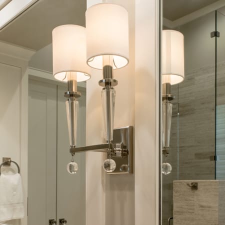 A large image of the Crystorama Lighting Group 8102 Bathroom View 2