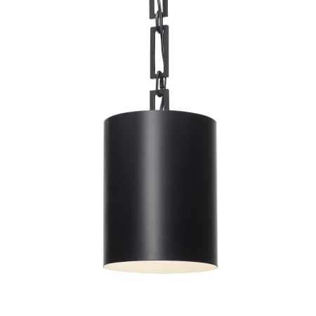 A large image of the Crystorama Lighting Group 8680 Matte Black / White