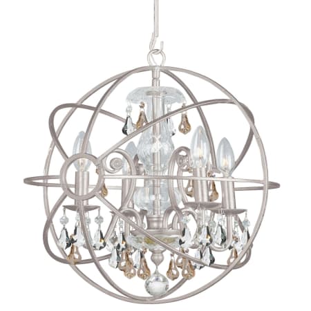 A large image of the Crystorama Lighting Group 9025-GS-MWP Olde Silver
