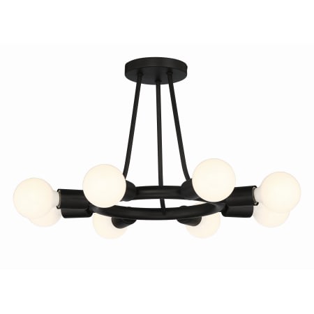 A large image of the Crystorama Lighting Group 9043 Black