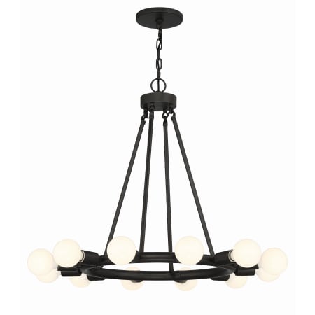 A large image of the Crystorama Lighting Group 9045 Black