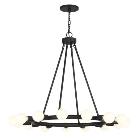 A large image of the Crystorama Lighting Group 9046 Black
