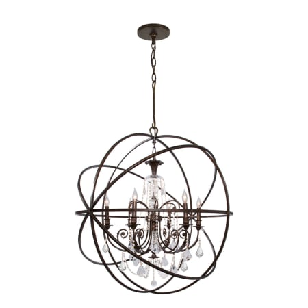 A large image of the Crystorama Lighting Group 9219-CL-S English Bronze