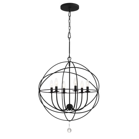 A large image of the Crystorama Lighting Group 9228 Black