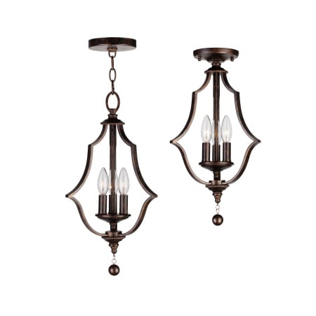A large image of the Crystorama Lighting Group 9350 English Bronze