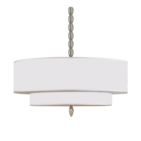A large image of the Crystorama Lighting Group 9507 Satin Nickel