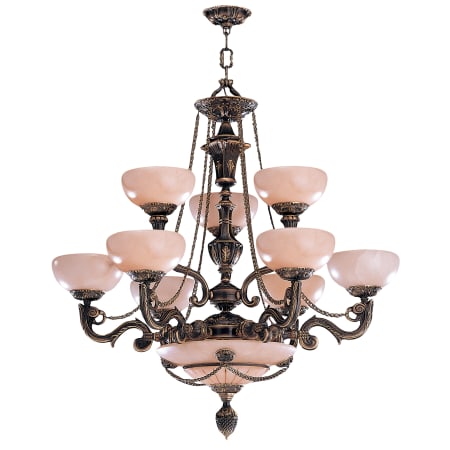 A large image of the Crystorama Lighting Group 968 Bronze