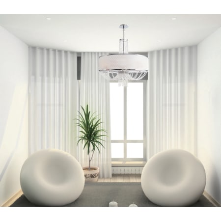 A large image of the Crystorama Lighting Group 9808 Crystorama Lighting Group 9808
