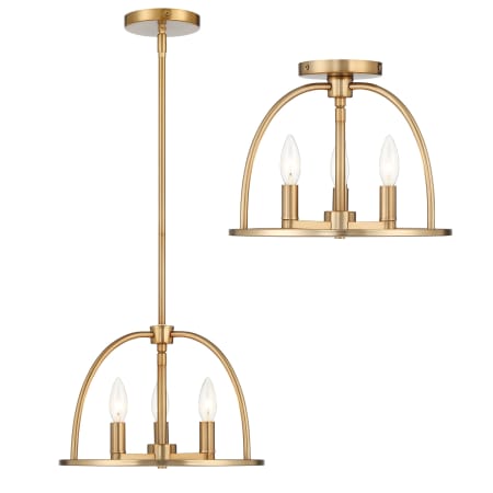 A large image of the Crystorama Lighting Group ABB-3003_CEILING Alternate Image