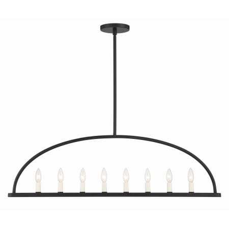 A large image of the Crystorama Lighting Group ABB-3007 Black