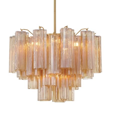 A large image of the Crystorama Lighting Group ADD-306-AM Aged Brass