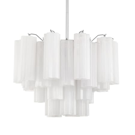 A large image of the Crystorama Lighting Group ADD-306-WH Polished Chrome