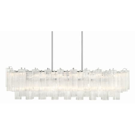 A large image of the Crystorama Lighting Group ADD-317-CL Polished Chrome