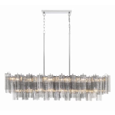 A large image of the Crystorama Lighting Group ADD-317-SM Polished Chrome