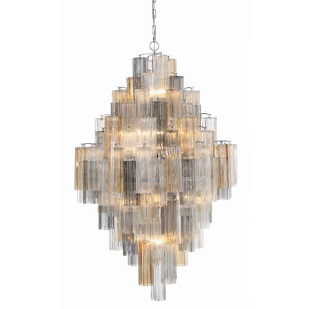 A large image of the Crystorama Lighting Group ADD-319-AU Polished Chrome