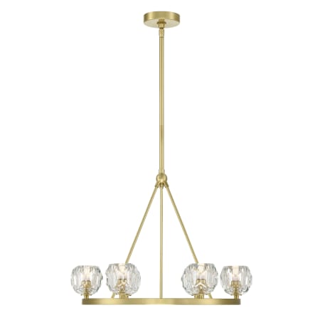 A large image of the Crystorama Lighting Group ARA-10264 Soft Brass