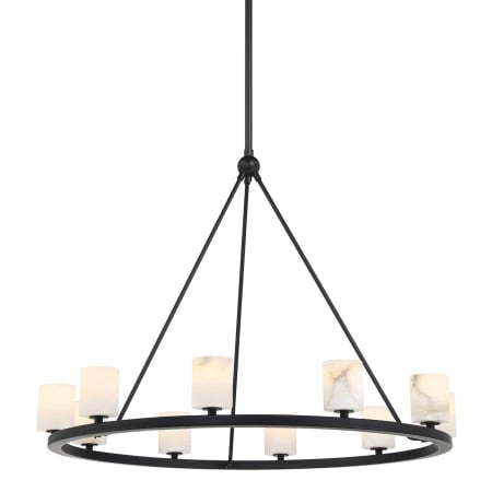 A large image of the Crystorama Lighting Group ARA-10265-ST Matte Black