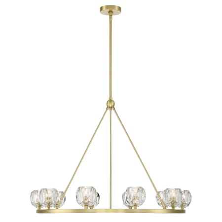 A large image of the Crystorama Lighting Group ARA-10265 Soft Brass