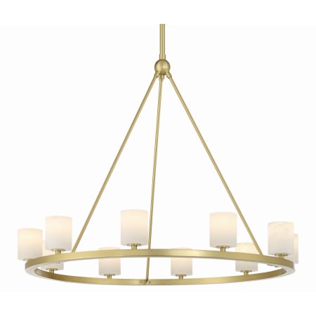 A large image of the Crystorama Lighting Group ARA-10265-ST Soft Brass