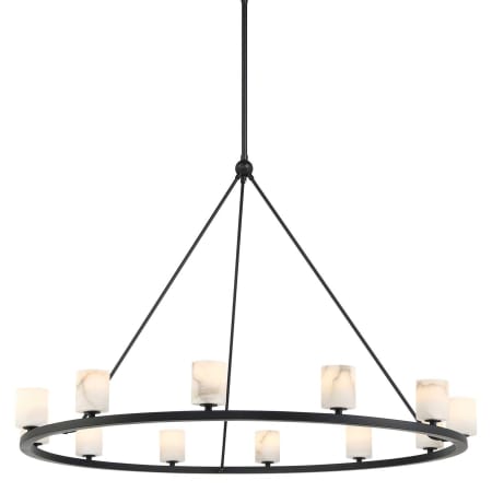 A large image of the Crystorama Lighting Group ARA-10266-ST Matte Black