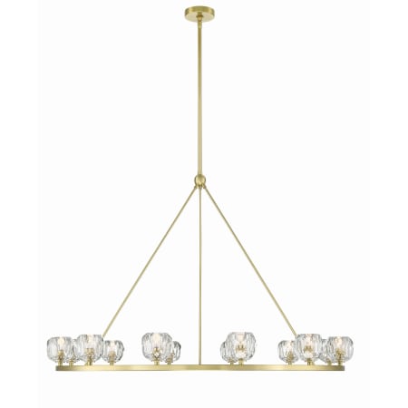 A large image of the Crystorama Lighting Group ARA-10266 Soft Brass