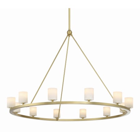 A large image of the Crystorama Lighting Group ARA-10266-ST Soft Brass