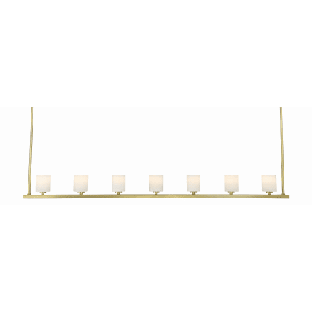 A large image of the Crystorama Lighting Group ARA-10267-ST Soft Brass