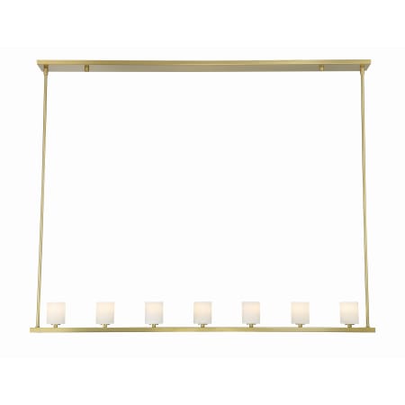 A large image of the Crystorama Lighting Group ARA-10267-ST Soft Brass