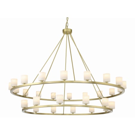 A large image of the Crystorama Lighting Group ARA-10269-ST Soft Brass