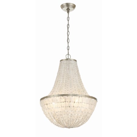 A large image of the Crystorama Lighting Group BRI-3006 Antique Silver
