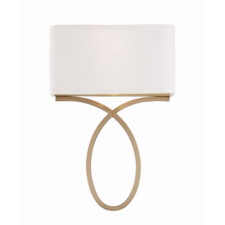 A large image of the Crystorama Lighting Group BRK-A3702 Vibrant Gold