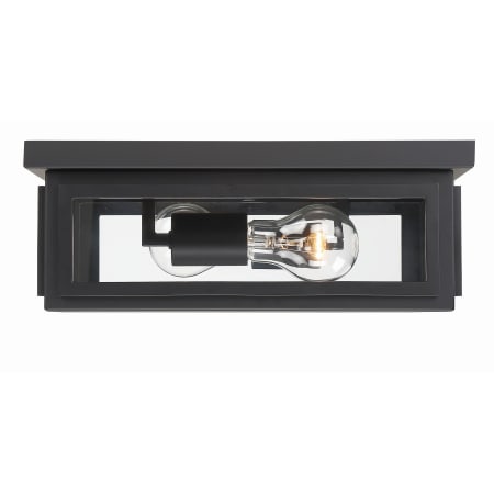 A large image of the Crystorama Lighting Group BYR-80100 Matte Black